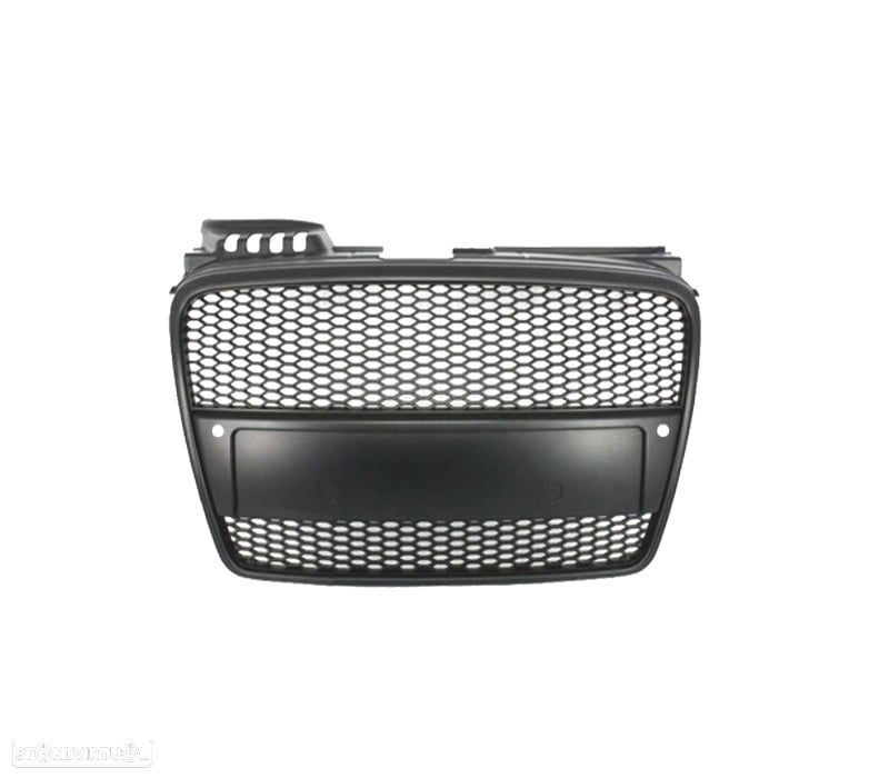 GRELHA AUDI A4 B7 04-07 PRETA + PDC - 2