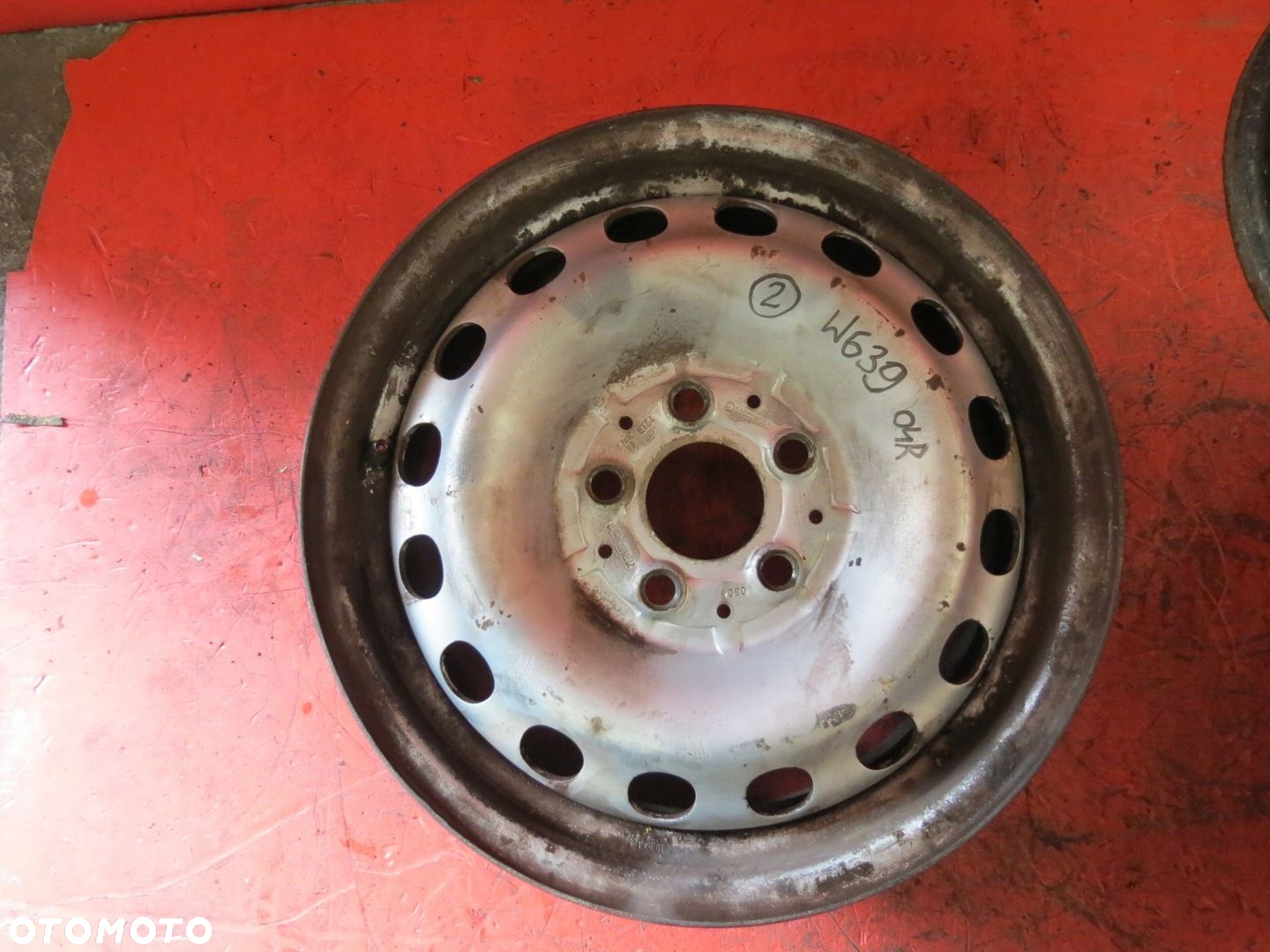 MERCEDES W639 VITO VIANO FELGI 16 5x112 6J ET54 - 7