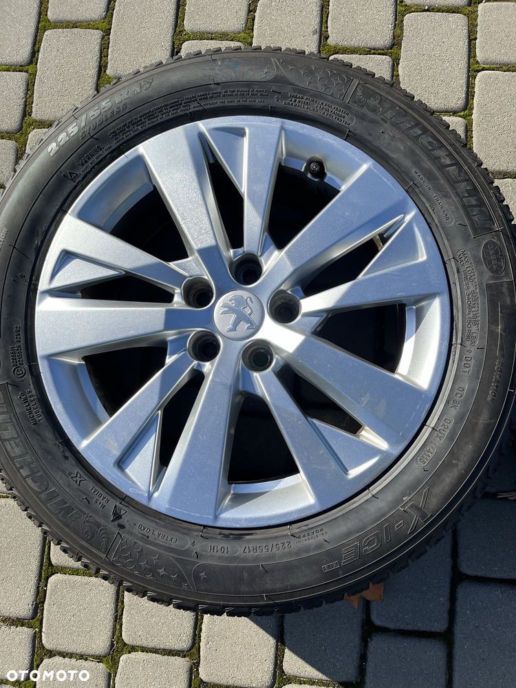 Alufelgi 5x108 17 cali Peugeot 508, 3008, 407, 408, 4008, 225/55/17 - 3