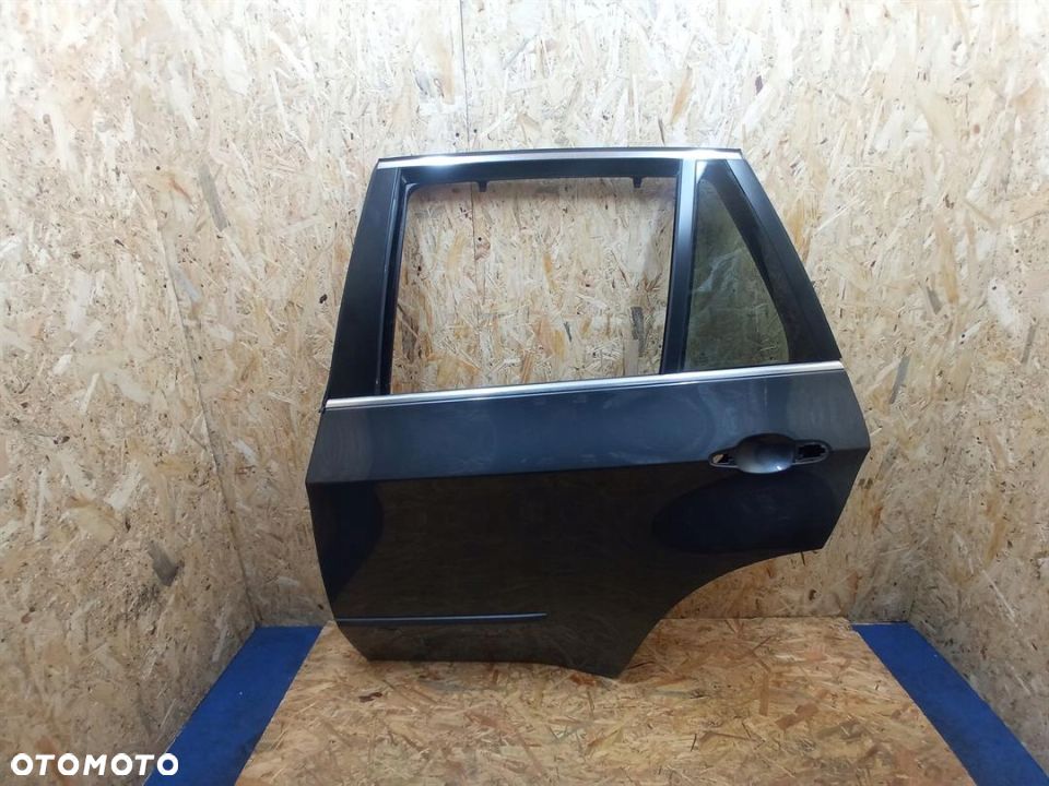 DRZWI LEWY TYŁ BMW X5 E70 PLATINGRAU METALLIC A68 - 1