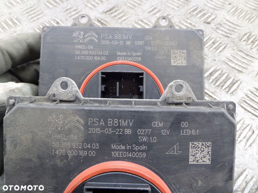 przetwornica moduł lampy led citroen ds5 peugeot psv b81mv - 3
