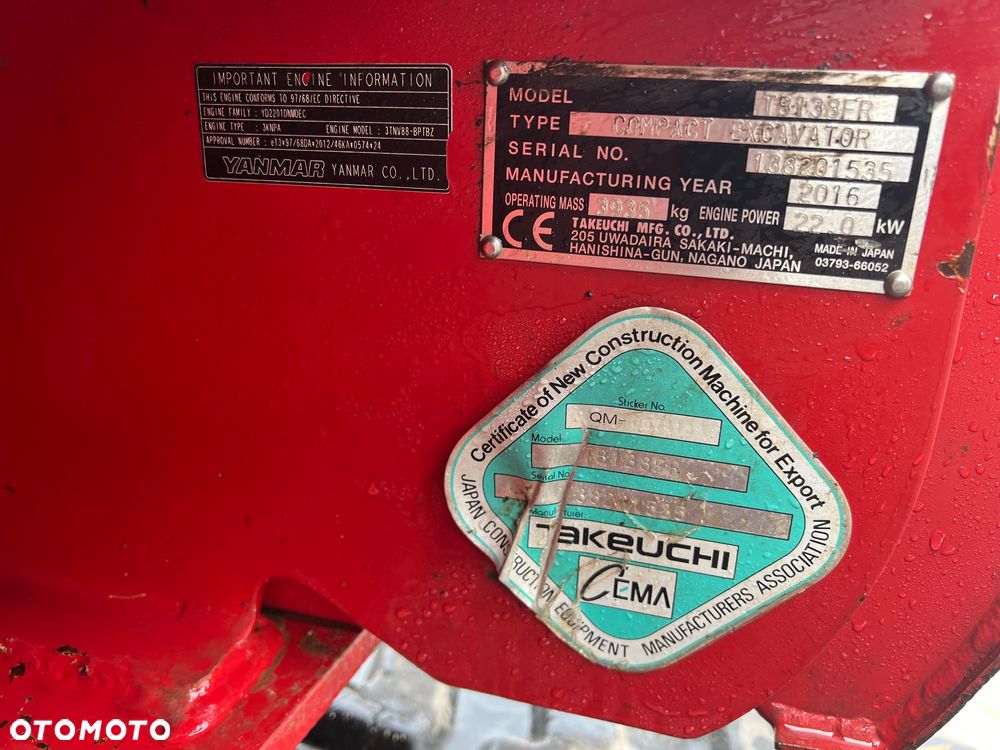Takeuchi FR 138 - 7