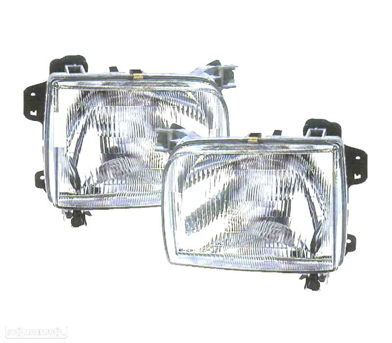 FARÓIS OPTICAS PARA NISSAN NAVARA PICK-UP 720 D22 98-00 - 1
