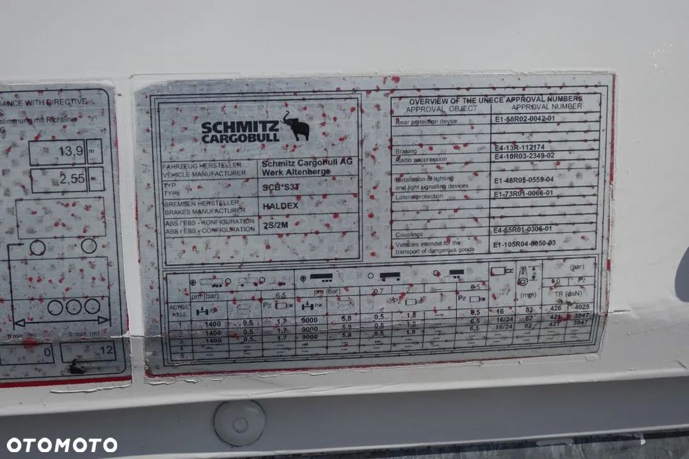 Schmitz Cargobull FIRANKA / STANDARD / OCYNK  / OSIE SCHMITZ - 28