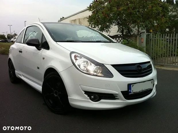 OPEL CORSA D PRZED LIFT OPC LINE PRZEDNIA DOKŁADKA ZDERZAKA PODKŁAD - 6