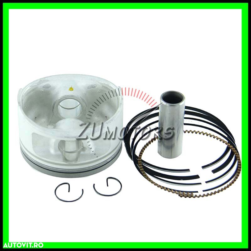 Piston Atv LINHAI 400 420 80MM cu Segmenti -Cod Original 27241 27242 - 5