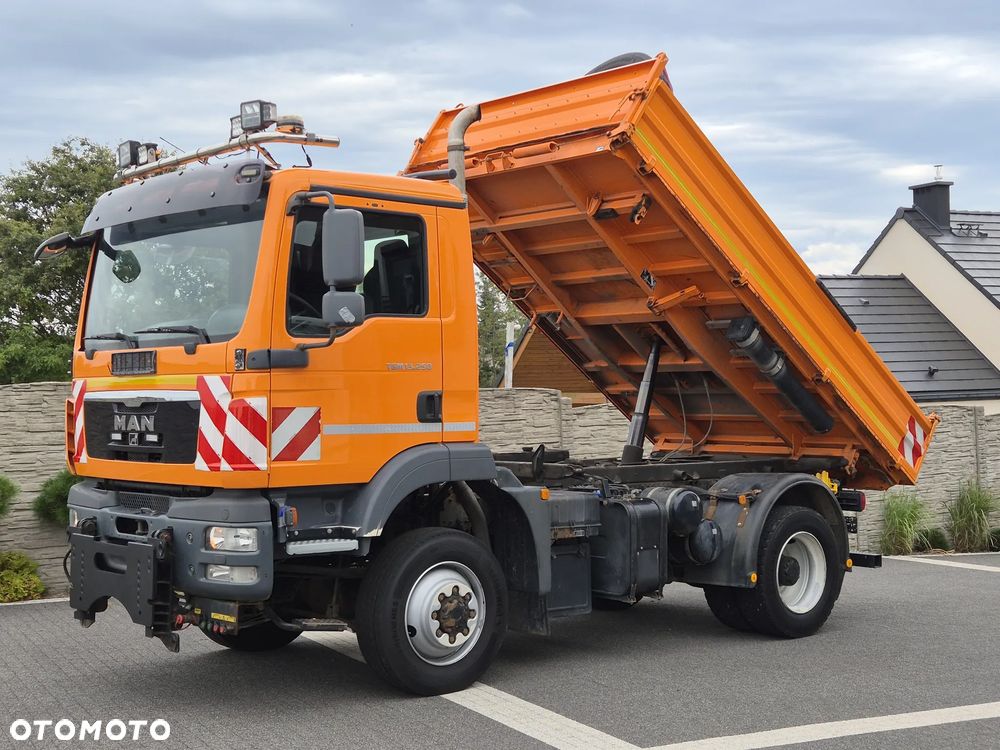 MAN TGM 13.250 4x4 Czołownica Hydraulika - 1