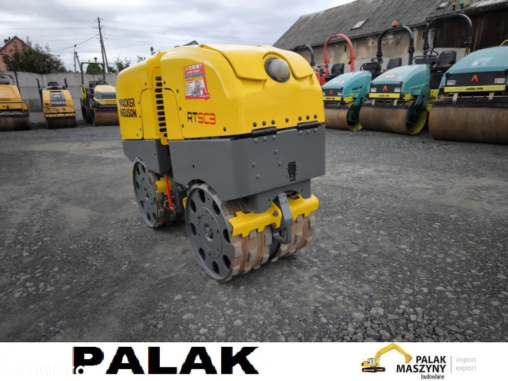 Wacker Neuson Walec prowadzony WACKER NEUSON  kołek  , 2016 rok - 5