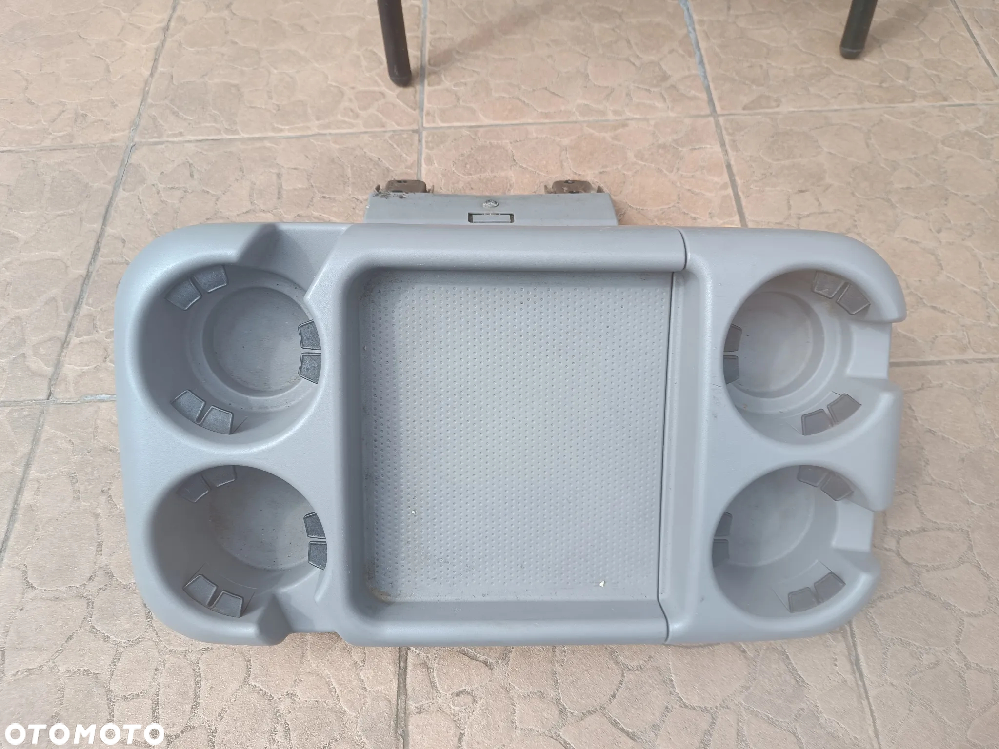 Kia Carnival - Półka Cupholder schowek uchwyt na napoje Stolik składany fotela VW T4 BUS KAMPER - 4