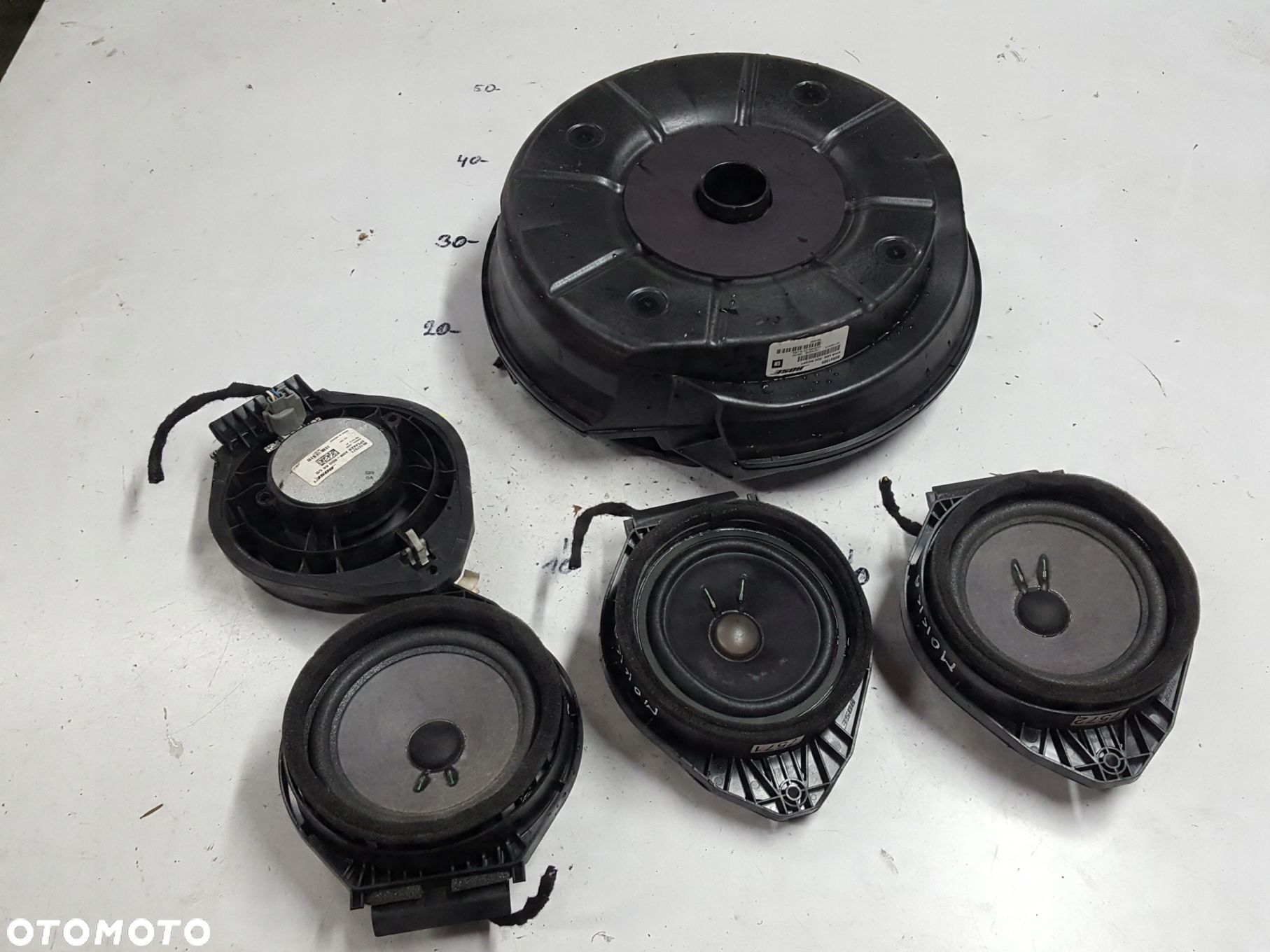 OPEL MOKKA I A 12-16r GŁOŚNIKI BOSE SUBWOOFER - 1