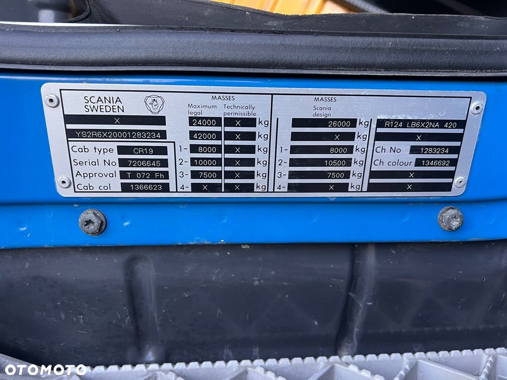 Scania 124 L 420 KM 6x2 Topline - 20