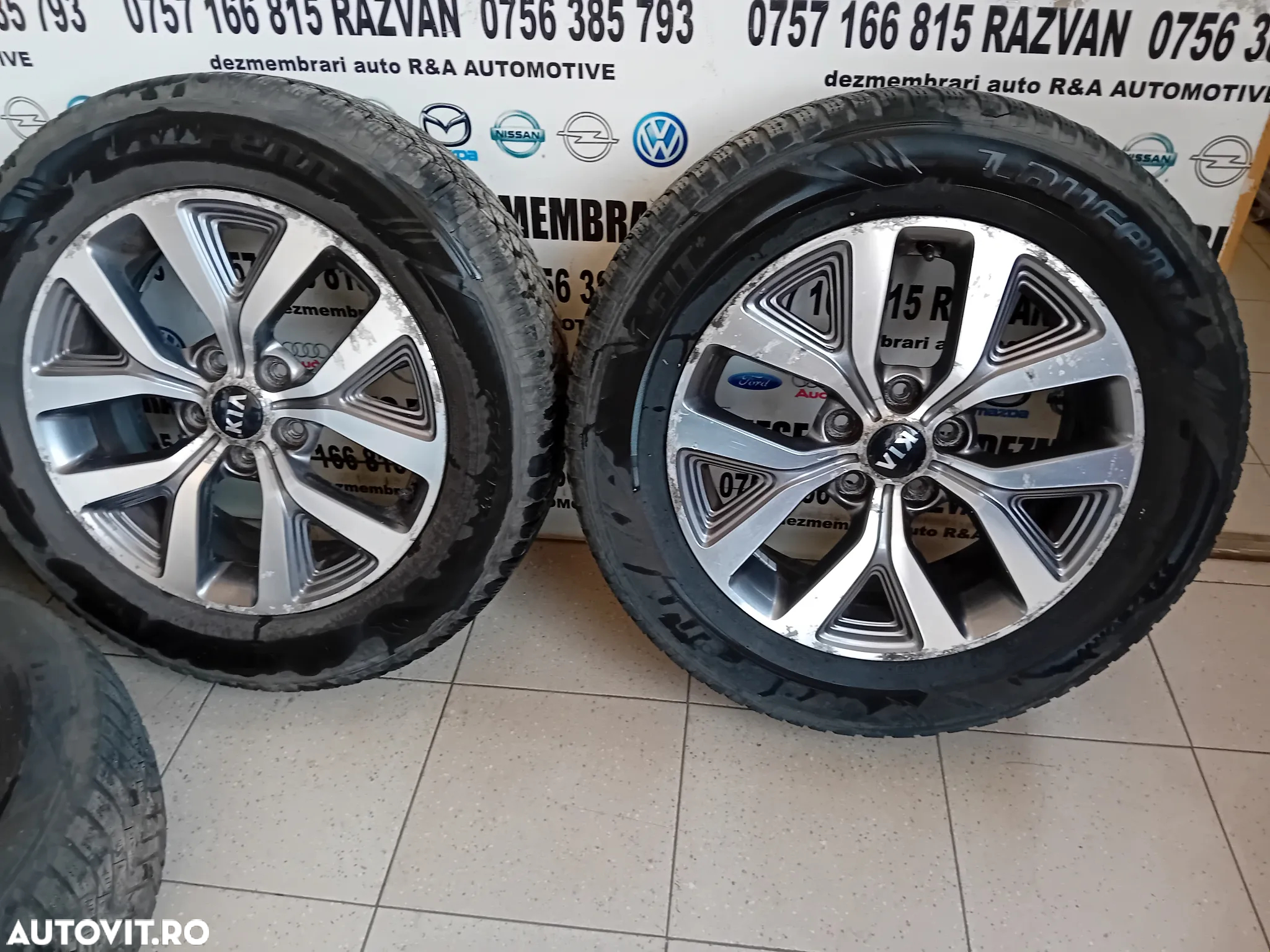 Set 5 Jante Aluminiu R17 Kia Sportage Hyundai IX35 Nissan Dacia Suzuki 5x114.3 225/60R17 - 7