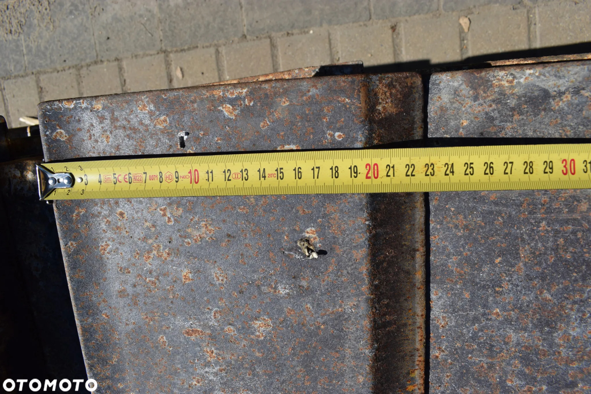 Płytka płyta klepka stopa błotniak Komatsu D65 Plus Type - 9