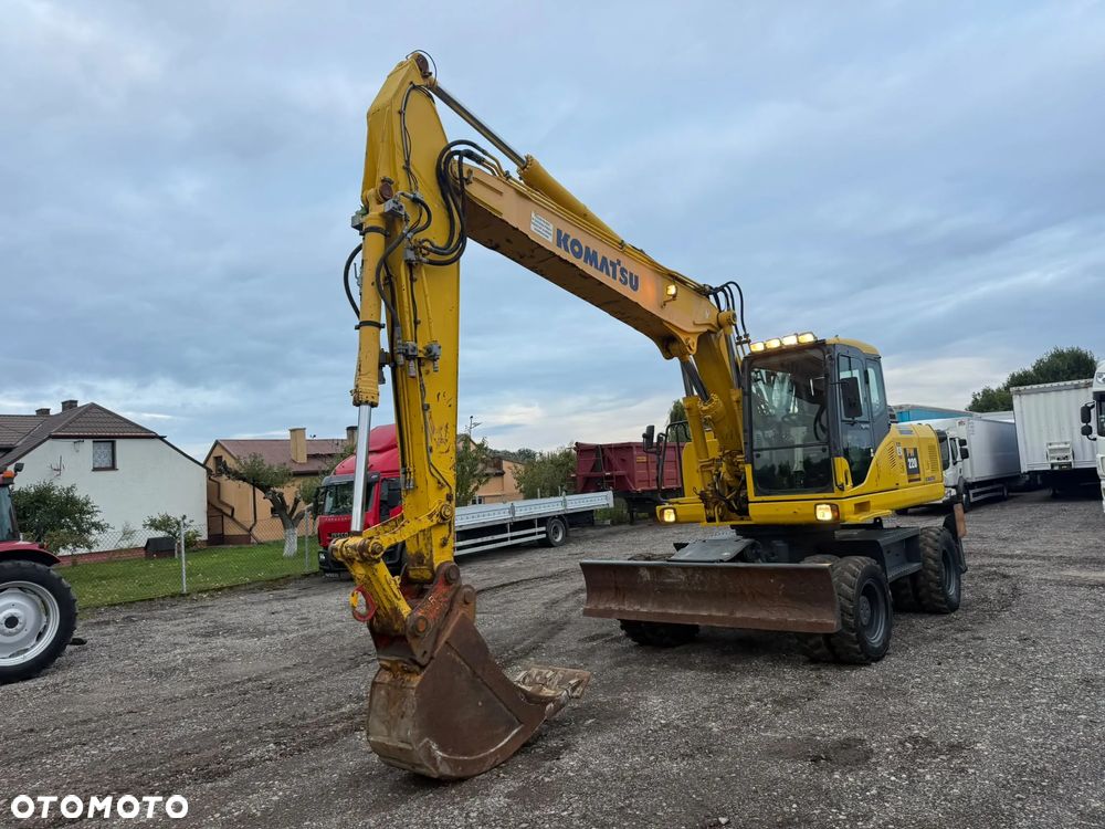 Komatsu Koparka kołowa KOMATSU PW220 24 tonowa* Serwisowana *Stan idealny - 12