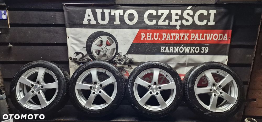 ALUFELGI +OPONY ZIMOWE 225/50 17" 5x120 ET42 OPEL INSIGNIA - 1