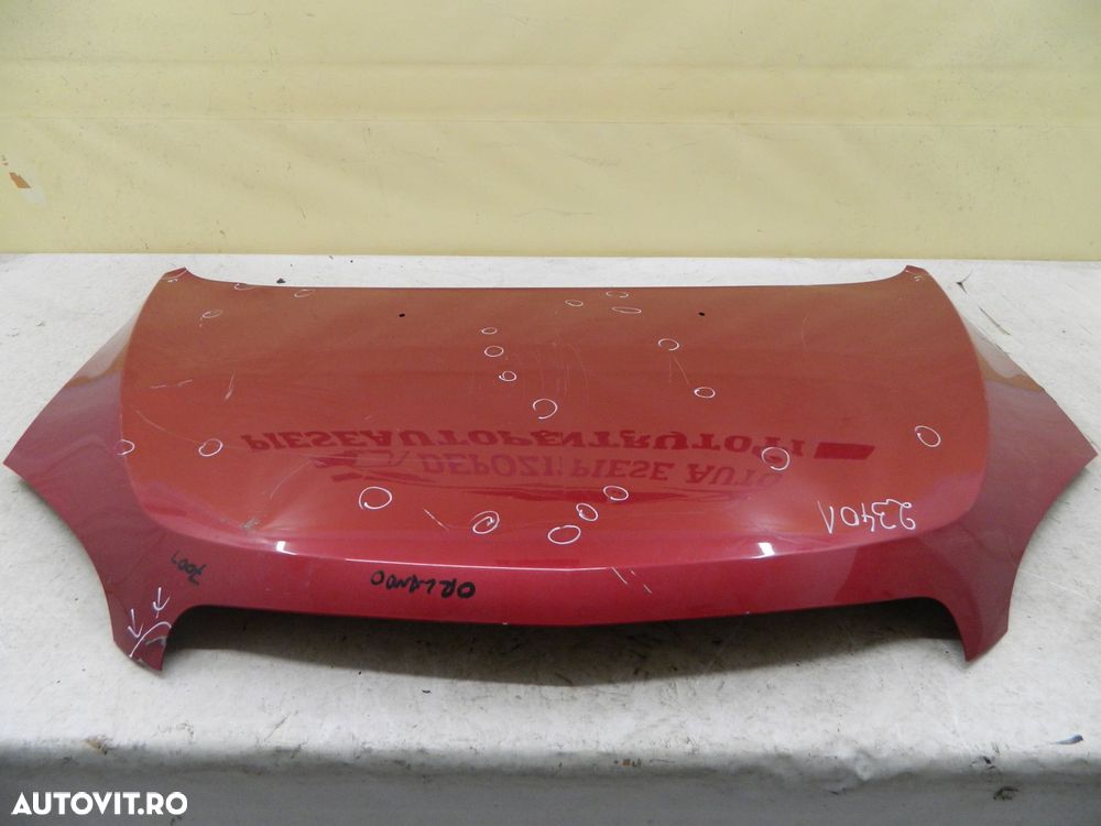 Capota motor Chevrolet Orlando, 2010, 2011, 2012, 2013, 2014, 2015, 2016, 2017, 2018. - 9