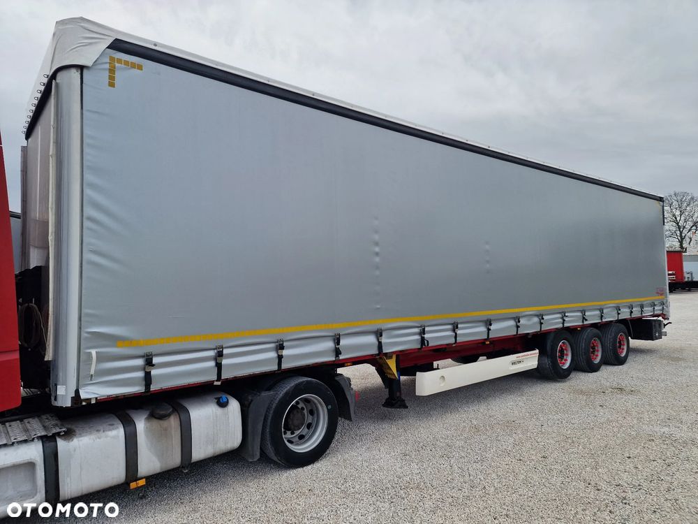 Wielton BURTO-FIRANKA MEGA - NOWE PLANDEKI I DACH - SAF - OŚ PODNOSZONA - 1