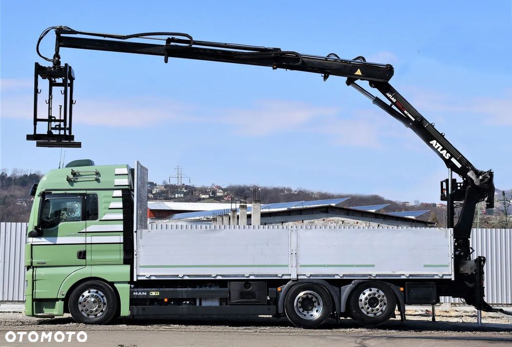 MAN TGX 26.440 SKRZYNIA 6,60m *ATLAS 125.2V-A12B - 5