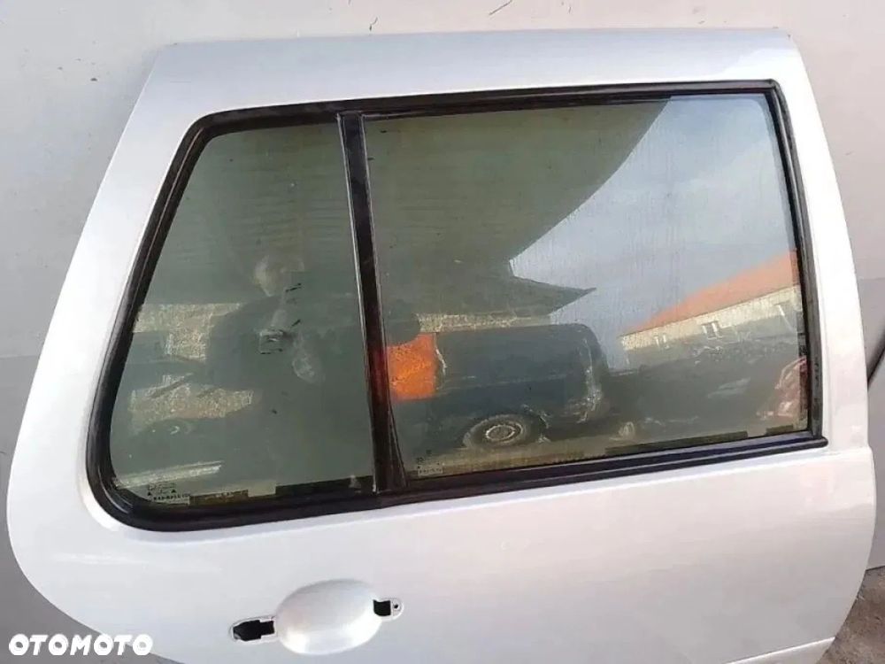 Vw Golf IV Drzwi Tylne Prawe Tył Szyba LB7Z - 5