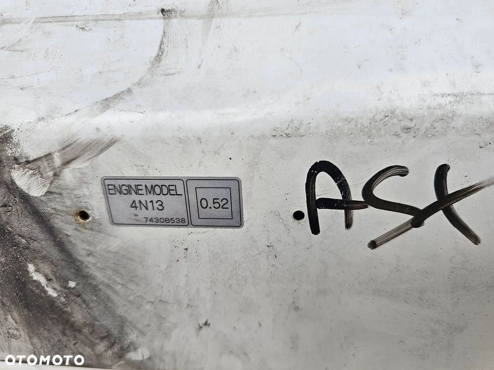 Maska Przód POKRYWA Mitsubishi ASX 10/16 - 7