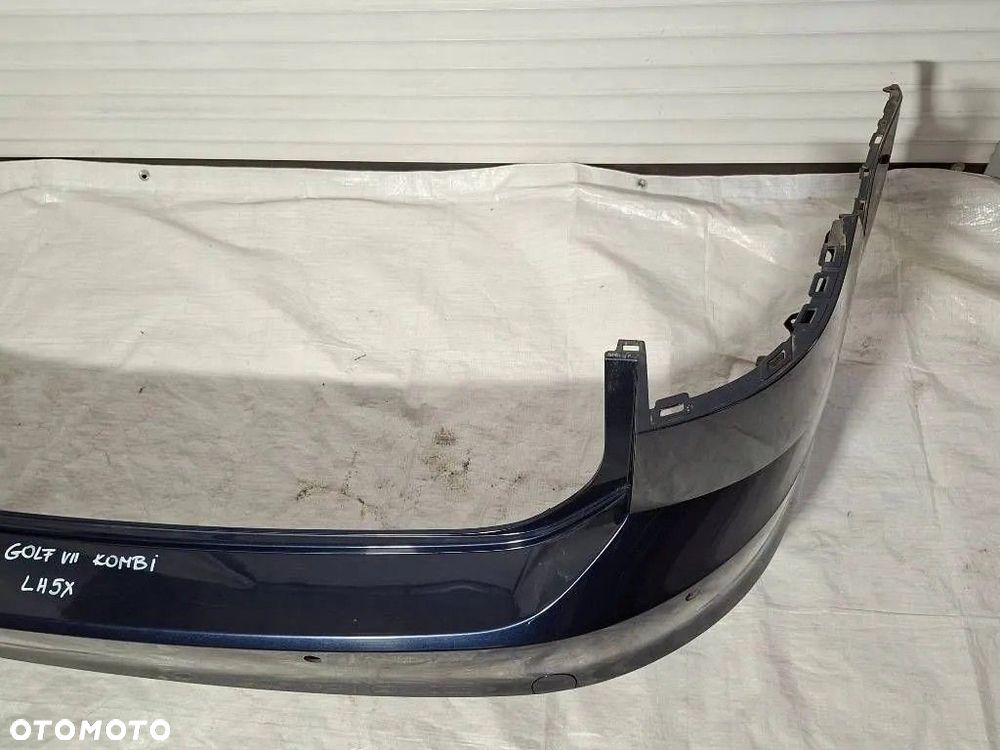 VW Golf VII Kombi 2015 Zderzak tylny 5G9807421 4xPDC LH5X super stan - 9