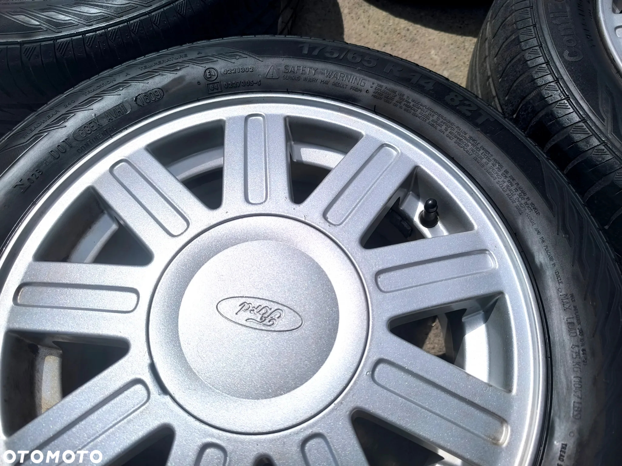 4x108 Felgi Aluminiowe Alufelgi 14 Koła Letnie Lato FORD FIESTA PUMA COURIER KA II 2 KA+ FUSION FOCUS MAZDA 2 4mm Legnica ALU-RAD 175/65 - 10