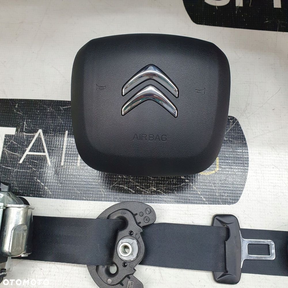 CITROEN C3 AIRCROSS DESKA ROZCZIELCZA KONSOLA KOKPIT PODUSZKI AIRBAG AIR BAG GŁOŚNIK PASY KIT SET - 6