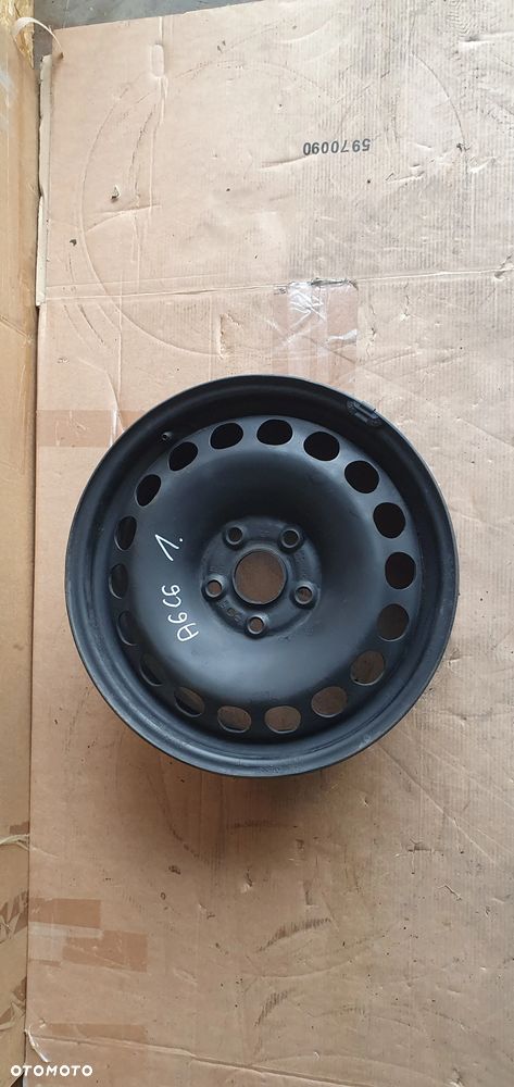 Felga stalowa VW 5x112 6.5J ET42 16" R16 VW Passat B6 3C0601027H - 1