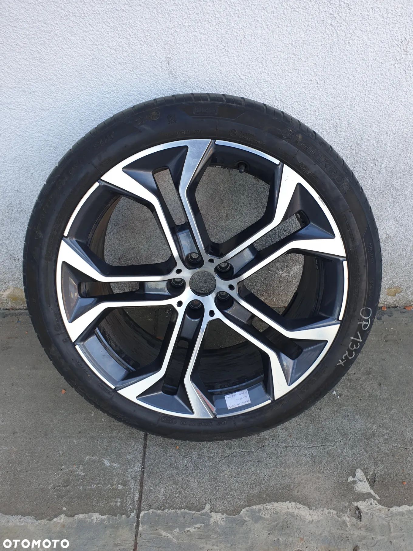 KOŁO FELGA ALUMINIOWA ALUFELGA OPONA HANKOOK Z OPONĄ 21 CALI 275 / 40 R 21 BMW X5 G05 X6 G06 X7 6885460 - 1