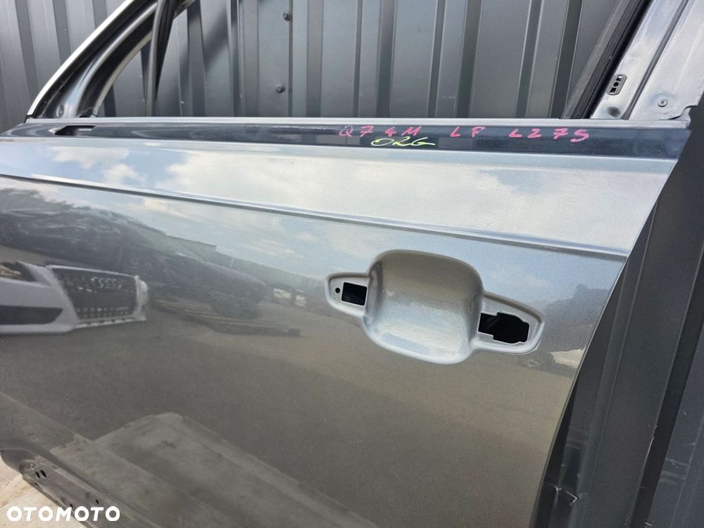 DRZWI LEWY PRZÓD AUDI Q7 4M LZ7S ORYGINAŁ OD 2016 ROKU ! - 5