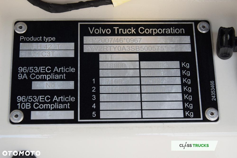Volvo FH 460 XL i-Save I-ParkCool Retarder ADR - 18