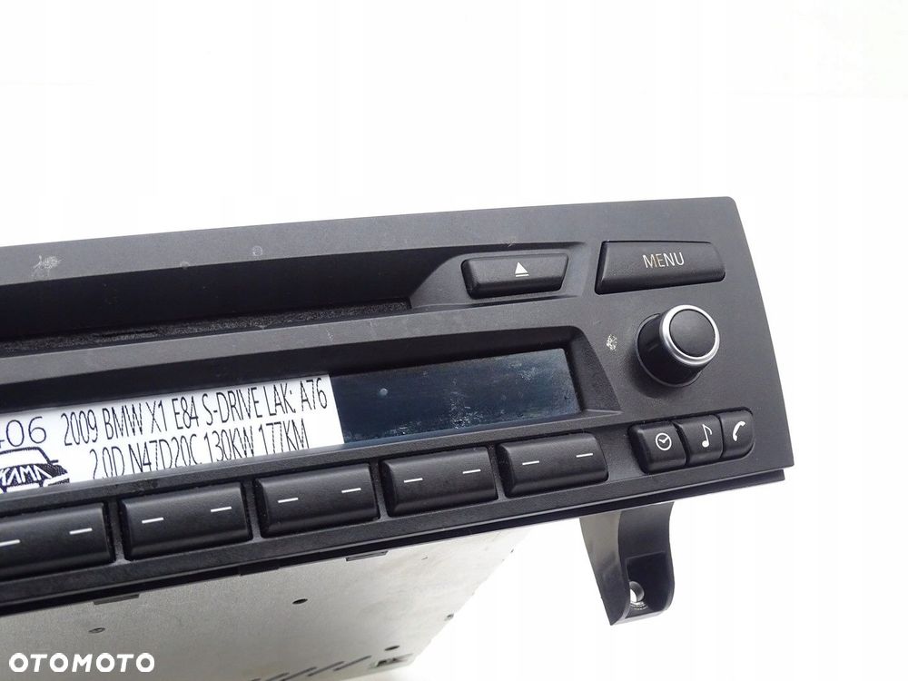 RADIO RADIOODTWARZACZ CD BMW PROFESSIONAL BMW X1 E84 9343201 - 2
