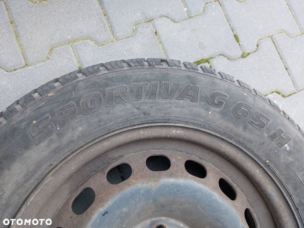 KOŁO FELGA OPONA ZAPAS 4x108 6Jx15 ET37 FI57,1 195/65R15 AUDI 80 B4 - 6