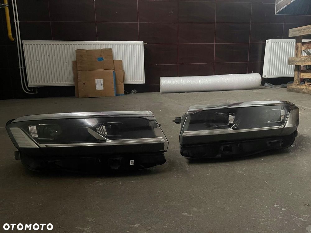 zderzak maska lampa pas kompletny przód vw touareg iii - 5