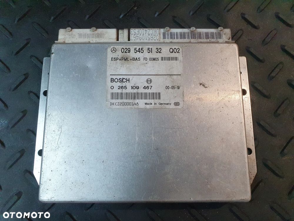 STEROWNIK MODUŁ ESP MERCEDES E KLASA W 210 0295455132 - 1