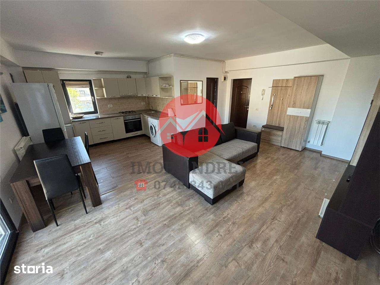 Apartament de inchiriat cu 3 camere, E3, bloc nou – Etaj 1 — fotografia 1