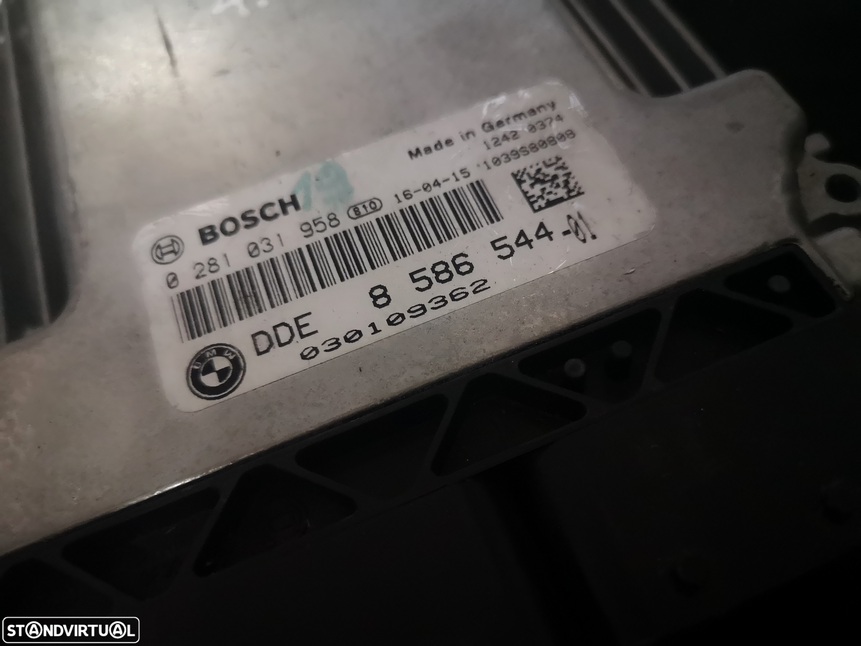 Centralina de motor BMW 2014-2017 DDE - 4