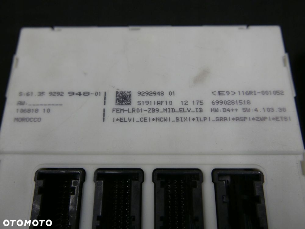 bmw f30 f31 komputer silnika n47 zestaw startowy - 3