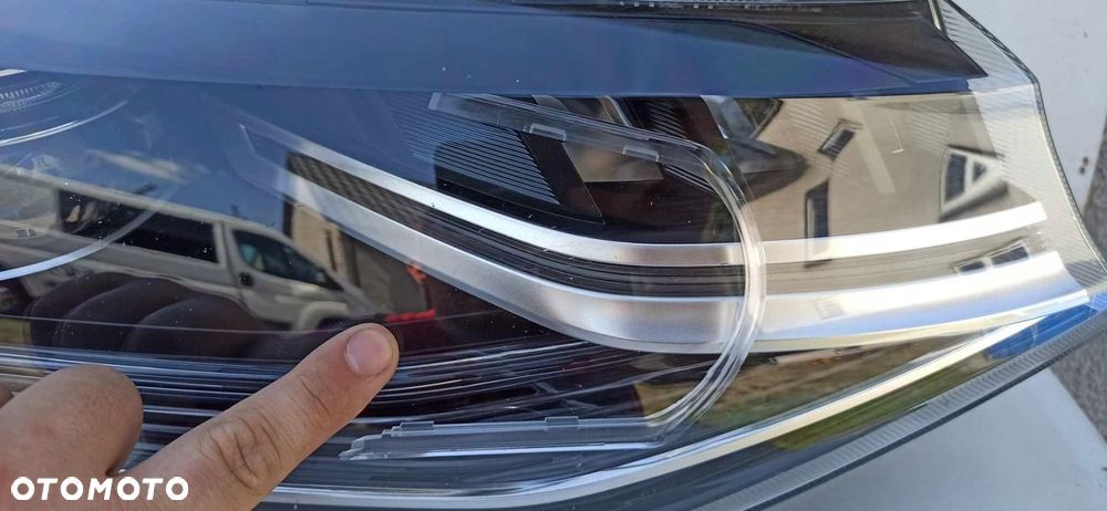 VW CADDY IV 2K8 20- LAMPA PRAWY PRZÓD FULL LED EU - 6