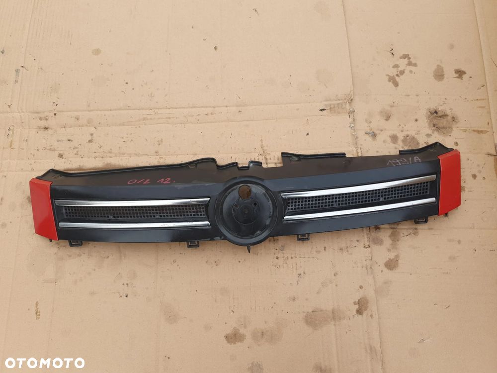 ATRAPA PRZÓD PRZEDNIA GRILL GRIL FIAT PANDA LIFT FL CZERWONA 199/A - 1