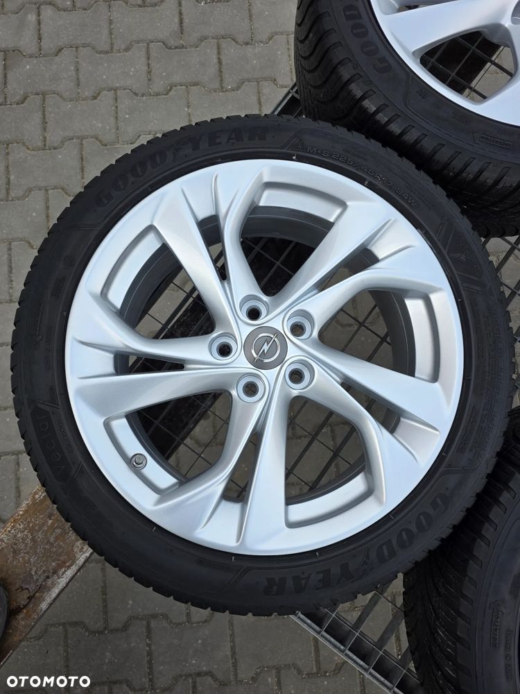 OPEL ASTRA K MOKKA ASTRA J KOŁA FELGI ALUMINIOWE OPONY WIELOSEZONOWE 5X105 R17 CZUJNIKI TPMS - 3