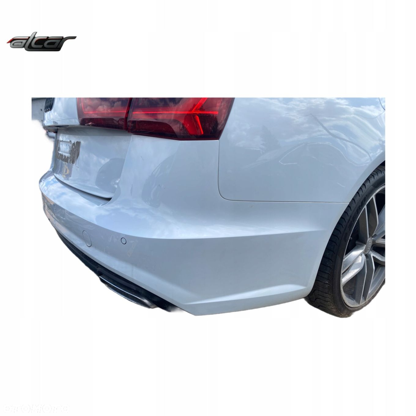 ZDERZAK TYŁ AUDI A6 C7 LIFT KOMBI AVANT S-LINE 4 PDC - 2