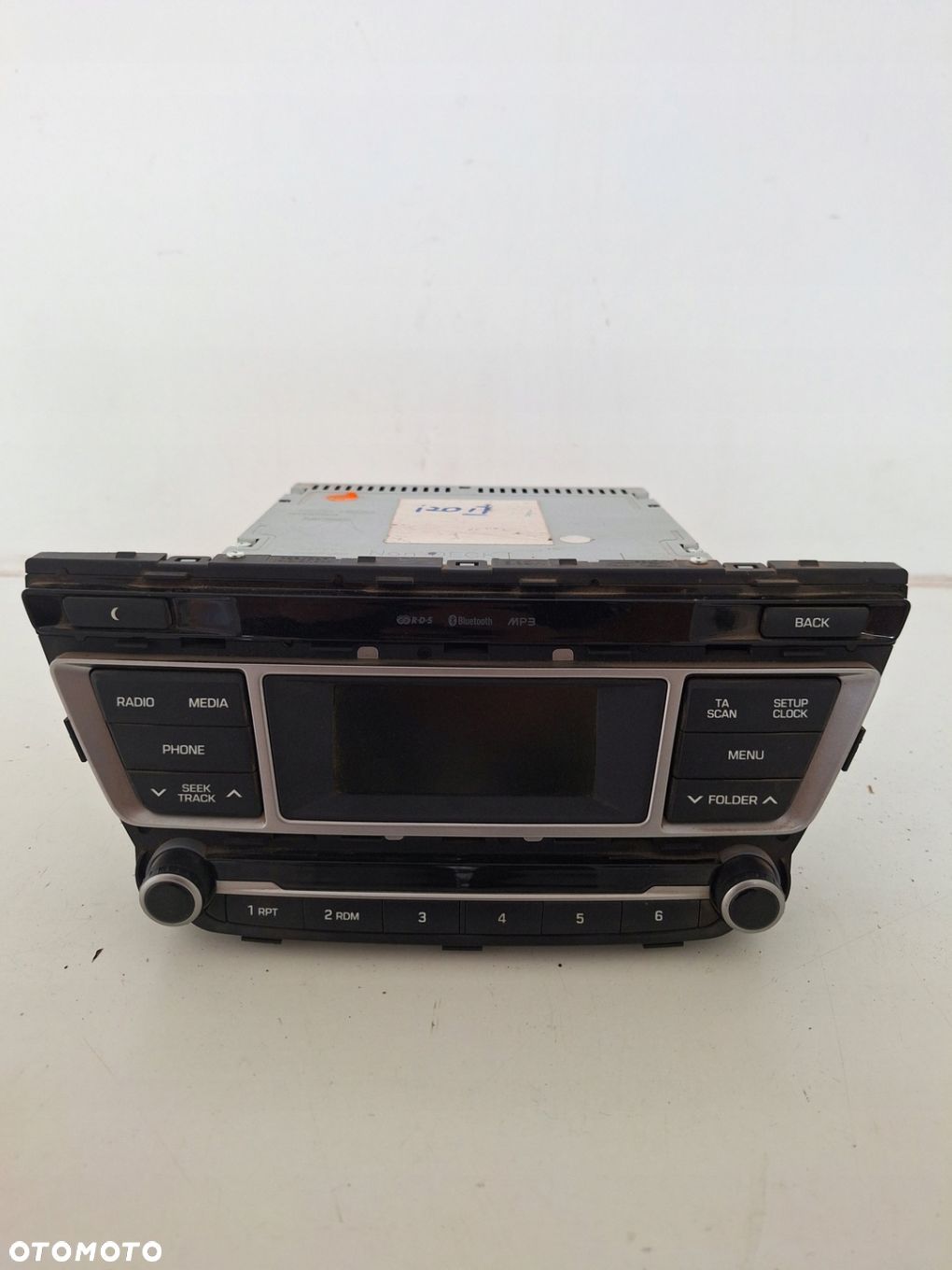 HYUNDAI I20 II 2015 RADIO RDS MP3 BLUETOOTH ORYGINAL - 1