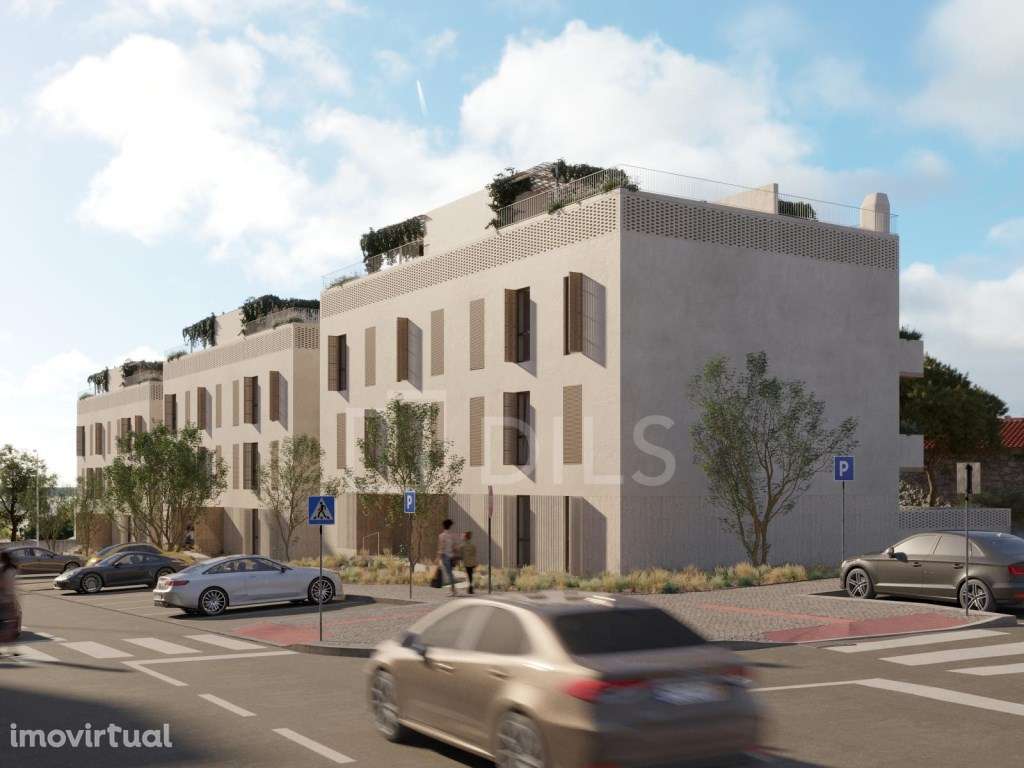 Apartamento T3 com varanda e terraço em novo empreendimento, em Olhão - Grande imagem: 4/40