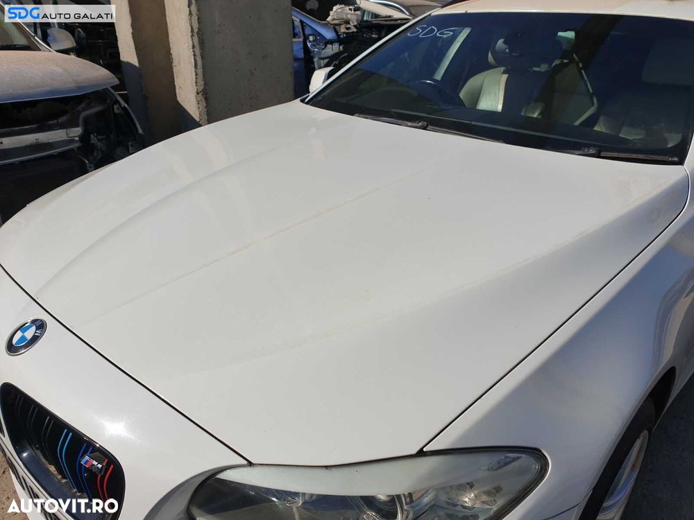 Capota Motor BMW Seria 5 F10 F11 2009 - 2017 Culoare 300 Alpinweiss [C5243] - 2