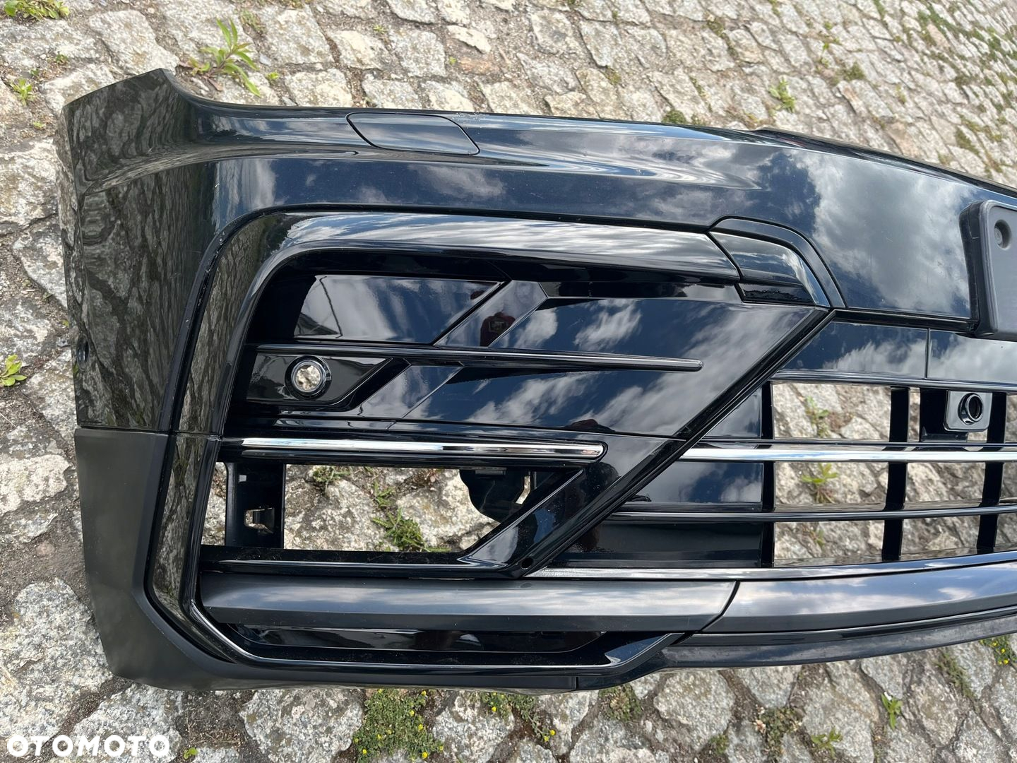TIGUAN R-LINE PRZEDNI ZDERZAK 2015- 5NA SPOILER KRATKI PRZÓD 6 X PDC - 3