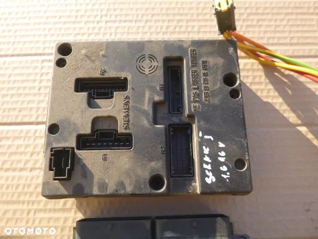 ZESTAW STARTOWY KOMPUTER STACYJKA CZYTNIK BSI RENAULT SCENIC I LIFT 1.6 16V 99-02 - 9