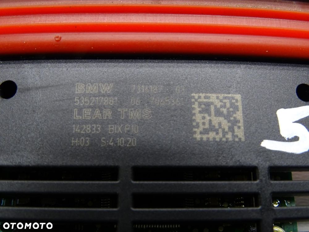 MODUŁ STEROWNIK KASETA XENON BIXENON 7316187 BMW F10 F11 LCI - 6