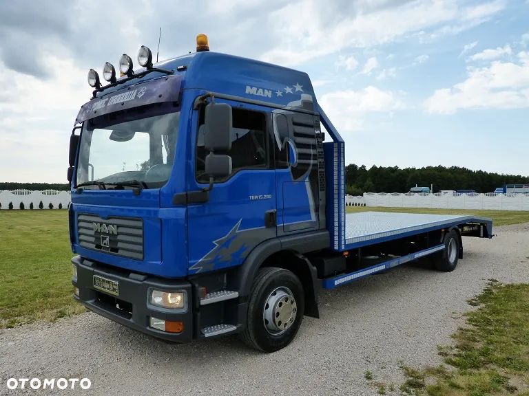 MAN TGM 15.280 POMOC DROGOWA / AUTOLAWETA / SPECJALNY / STARE TACHO / BLOKADA MOSTU / EURO 4 - 1