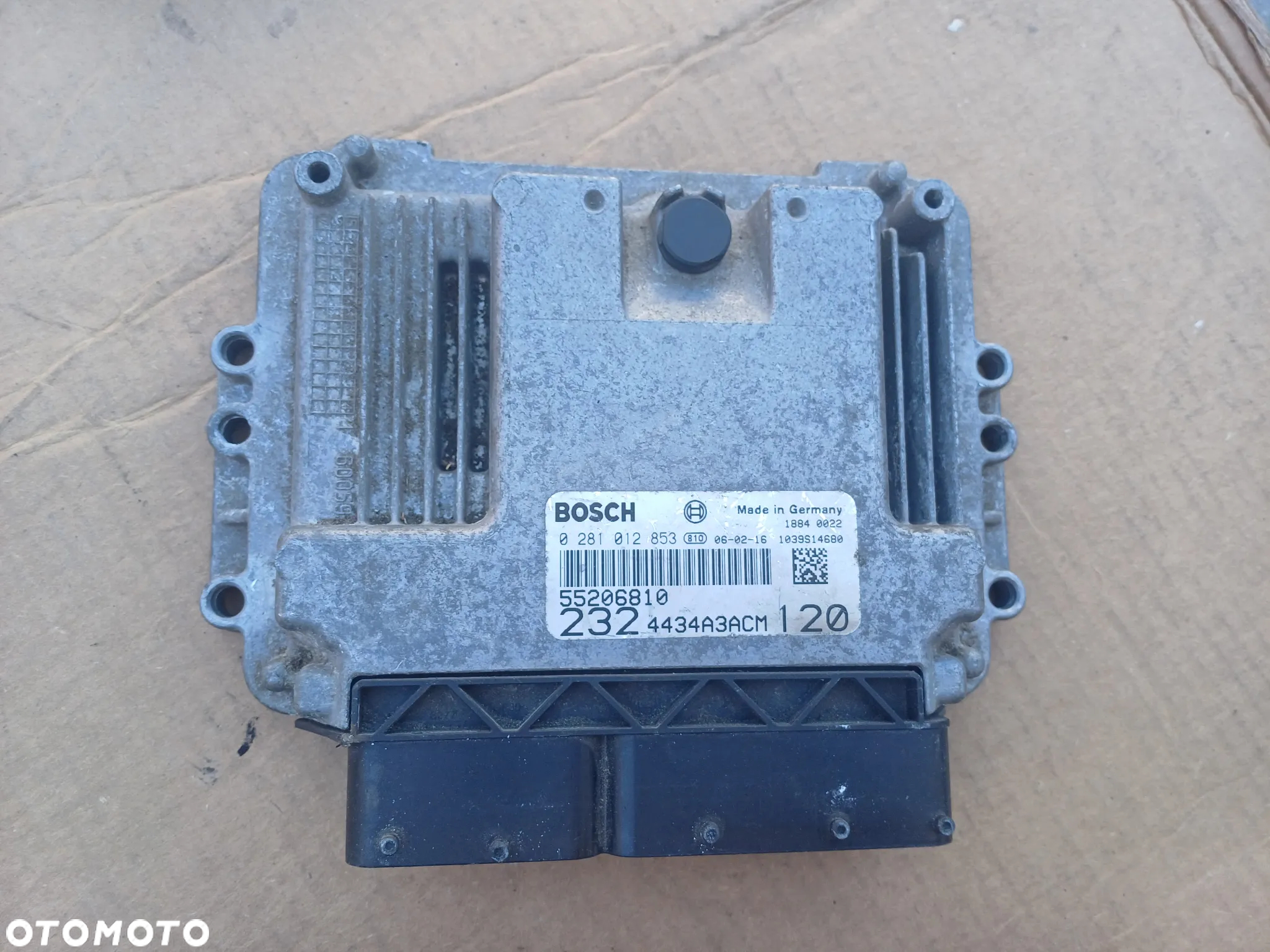 Zestaw startowy  Fiat Doblo 1.9 JTD 55206810 - 2